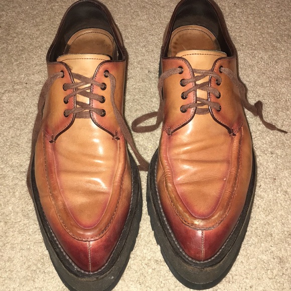 Men’s PRADA platform dress shoes